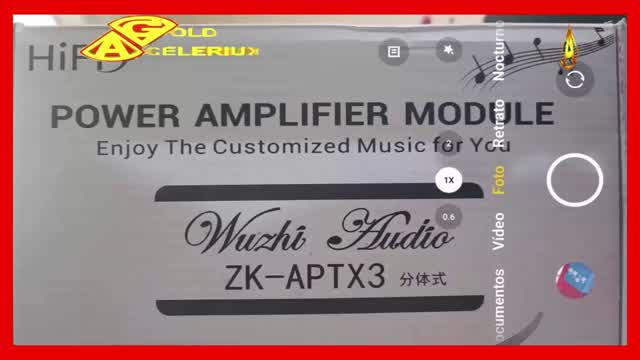 CALANDO AMPLIFICADOR ZK-APTX3, WUZHI AUDIO, #GOLDACELERIUX