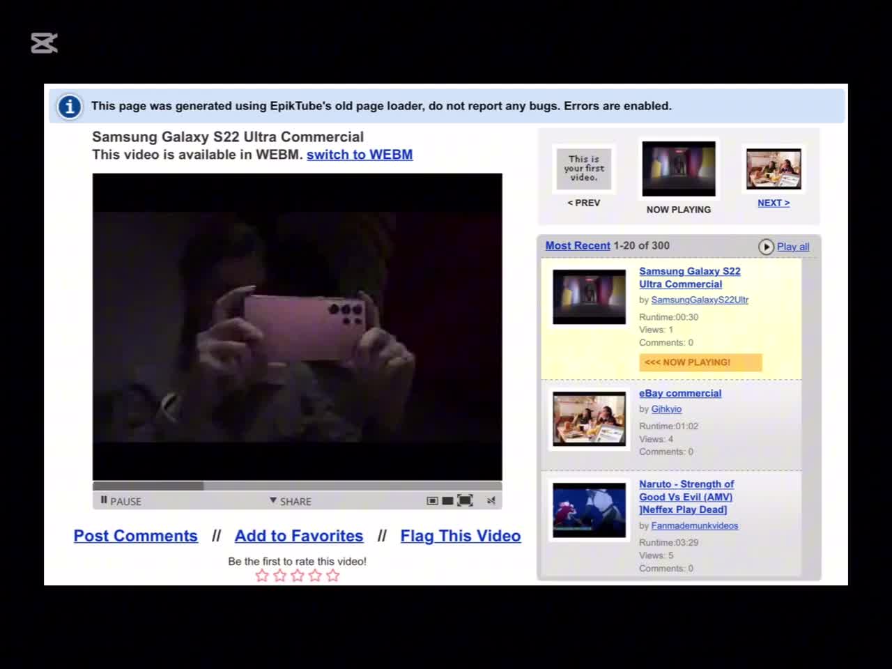 Samsung Galaxy S22 Ultra Commercial