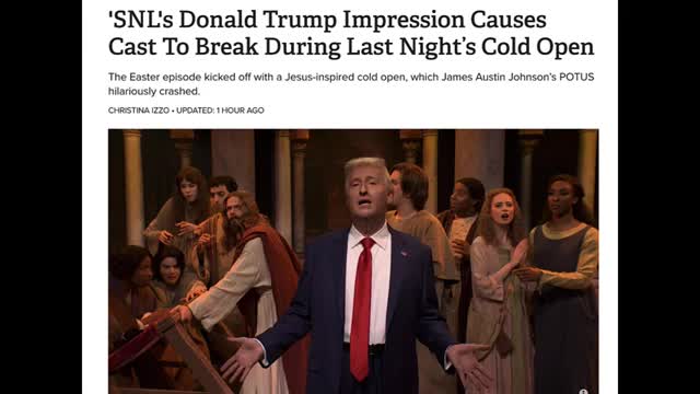JESUS WILL NEVER RETURN! SATURDAY NIGHT LIVE REACHES A NEW LOW FOR COMEDY... EVEN FOR THEM!