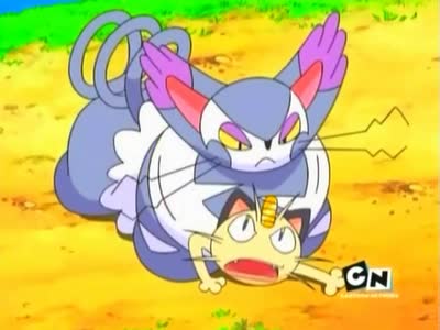 Pokémon DP: Vencedores da Liga Sinnoh - Pelo Amor de Meowth