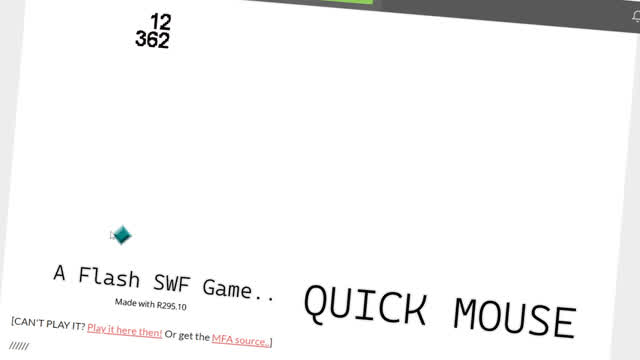 QuickMouse: A Flash SWF Game