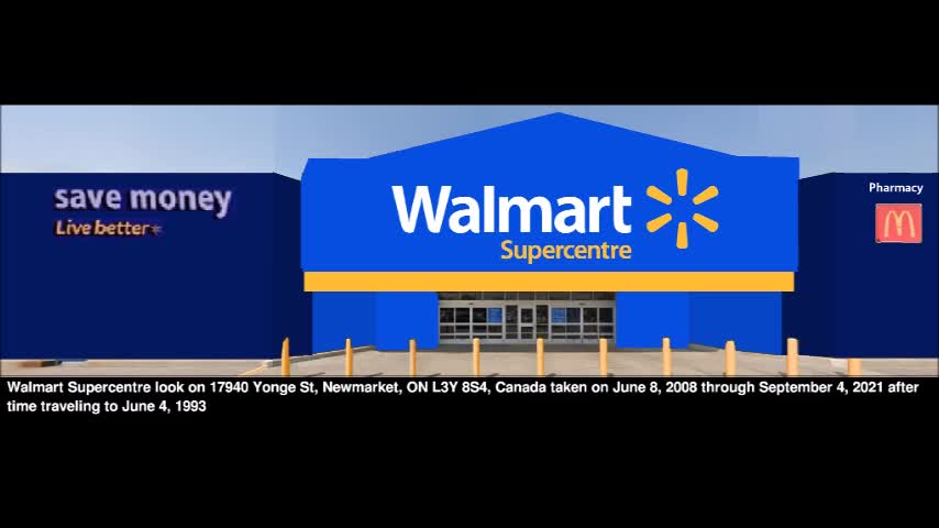 how Walmart Supercentre will look like on 17940 Yonge St, Newmarket, ON L3Y 8S4, Canada when time tr