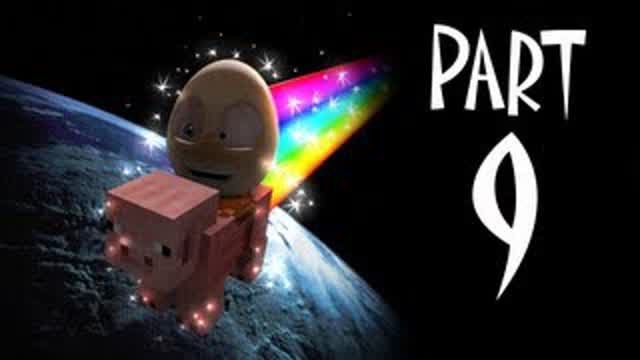 An Egg's Guide to Minecraft - PART 9 - Punch that pig!