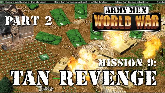 Army Men: World War - PC version - Mission 9: Tan Revenge (Part 2)