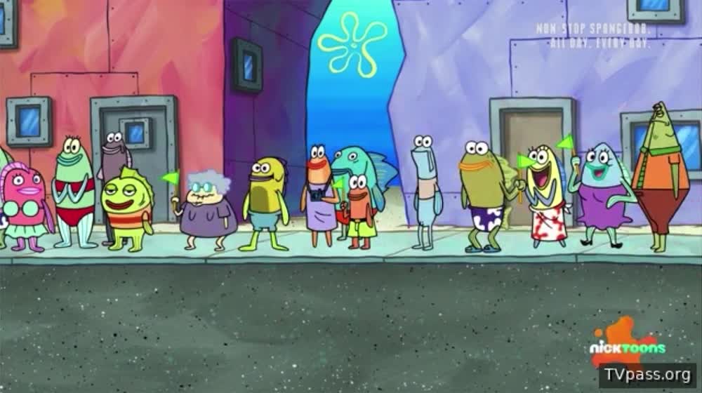 SpongeBob on Parade