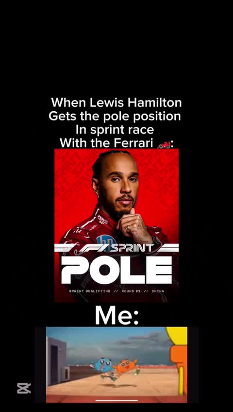 Me when Lewis wins: