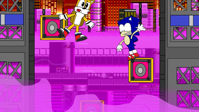 Sonic The Hedgehog 2 (1992) Chemical Plant Zone