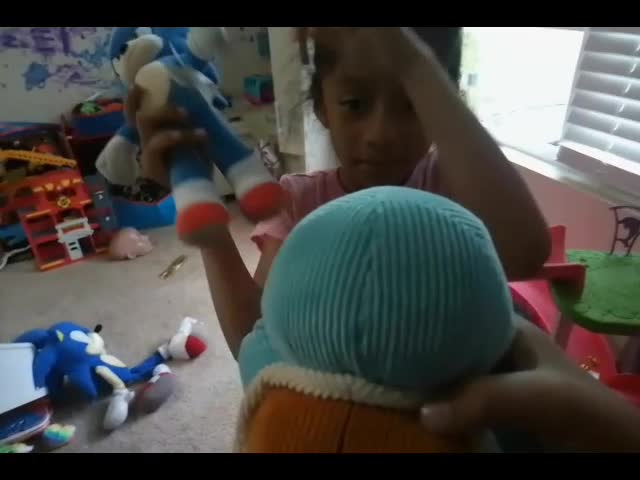 Calebplushshow Short:Sonic Explodes Squirtle