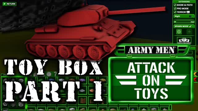 Exploring Toy Box in Attack on Toys – Creativity Without Limits – Part 1