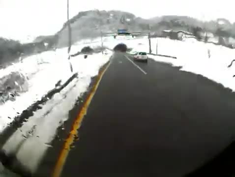 Bus Crash in Tunnel