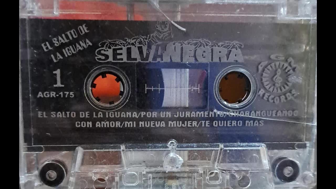Selva Negra El Salto De La Iguana Vol 12 AGM Records AUDIO CASSETTE