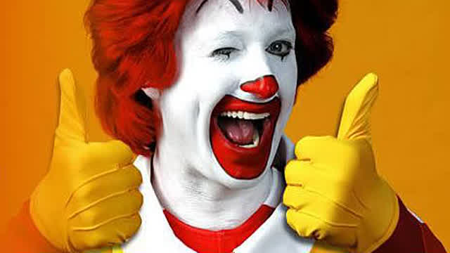 Ronald McDonald Better Known as Penis Clown explains why fast food has gotten so fucking expensive