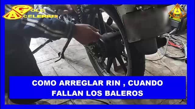 COMO ARREGLAR  RIN, POR CULPA DE BALEROS, @GOLDACELERIUX