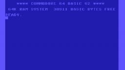 weird commodore 64 glitch