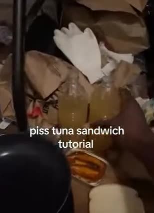 MisterPissAir Piss Tuna Sandwich Tutorial #minis