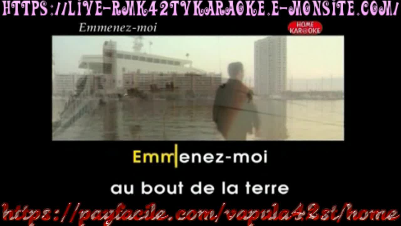 Charles Aznavour   emmenez moi    karaoke rmk42tvkaraoke