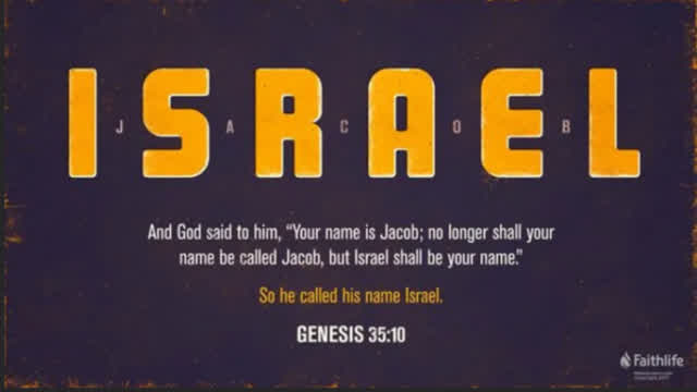 Genesis Chapter 35. Jacob is renamed Israel. (SCRIPTURE)
