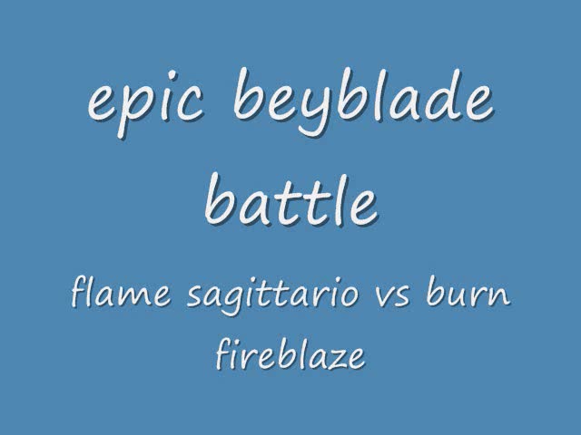 epic beyblade fight