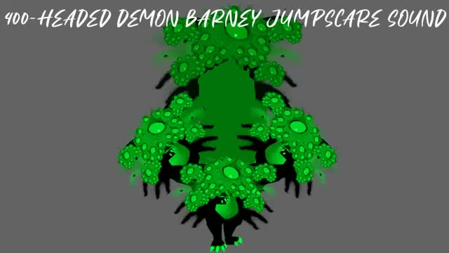 400-Headed Demon Barney Jumpscare Sound