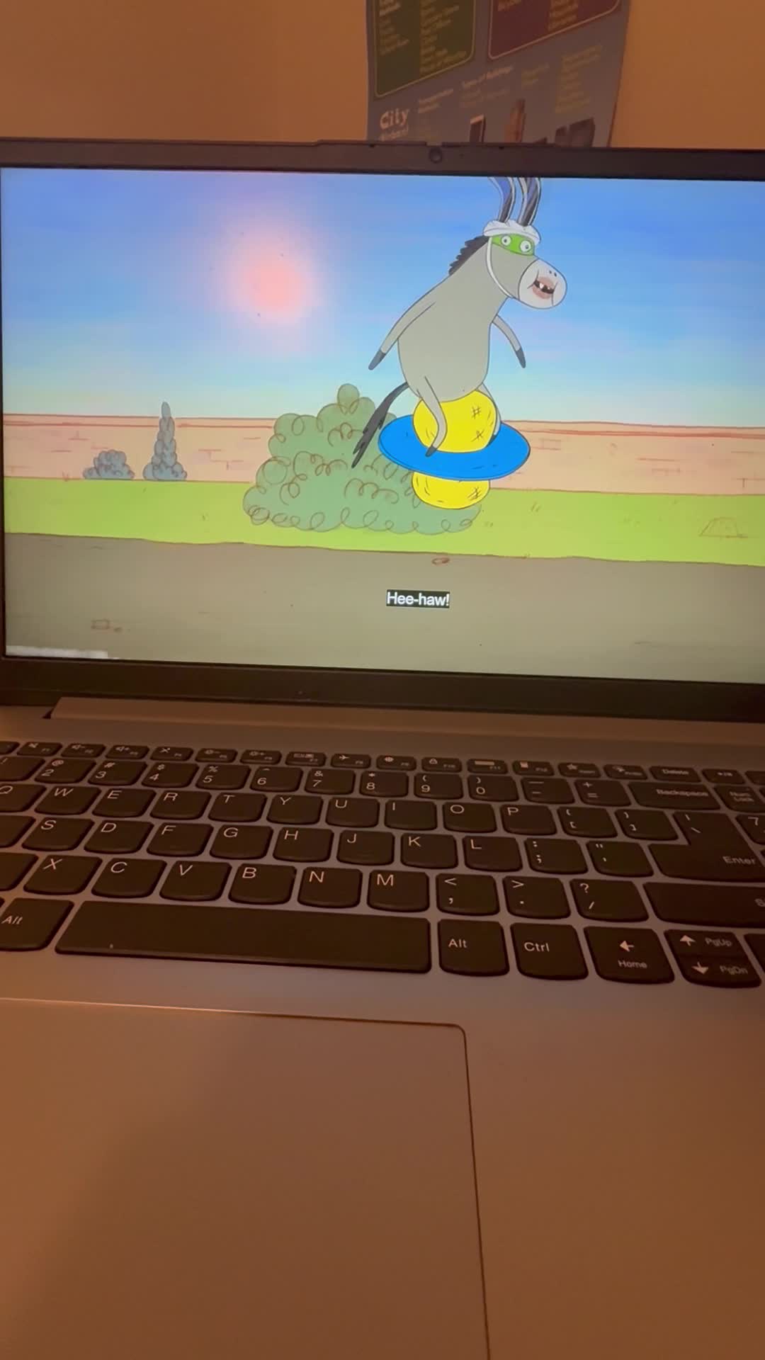 Me wAtching Pickle And Peanut XD