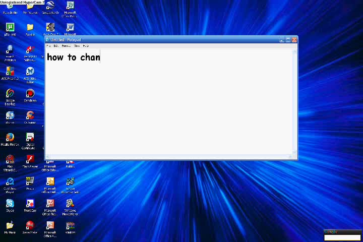 how to get big text in notepad