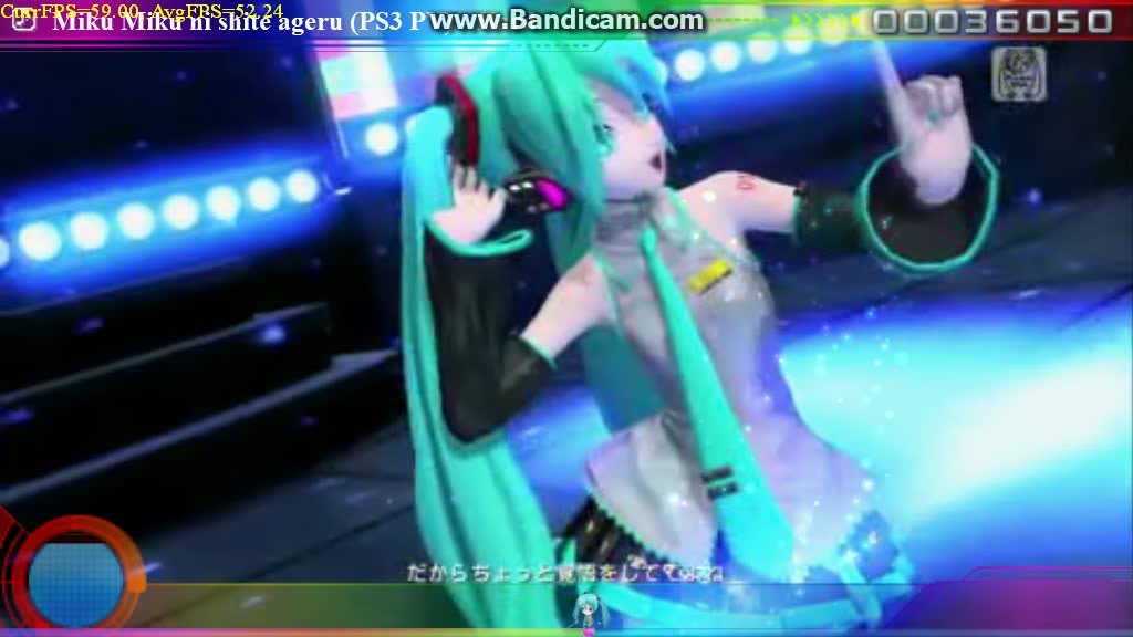 Playing Miku Miku ni shite ageru in my cheap Project Diva