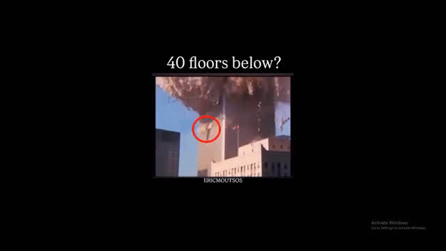 "No it was real, I saw the planes hit the buildings with my own eyes"