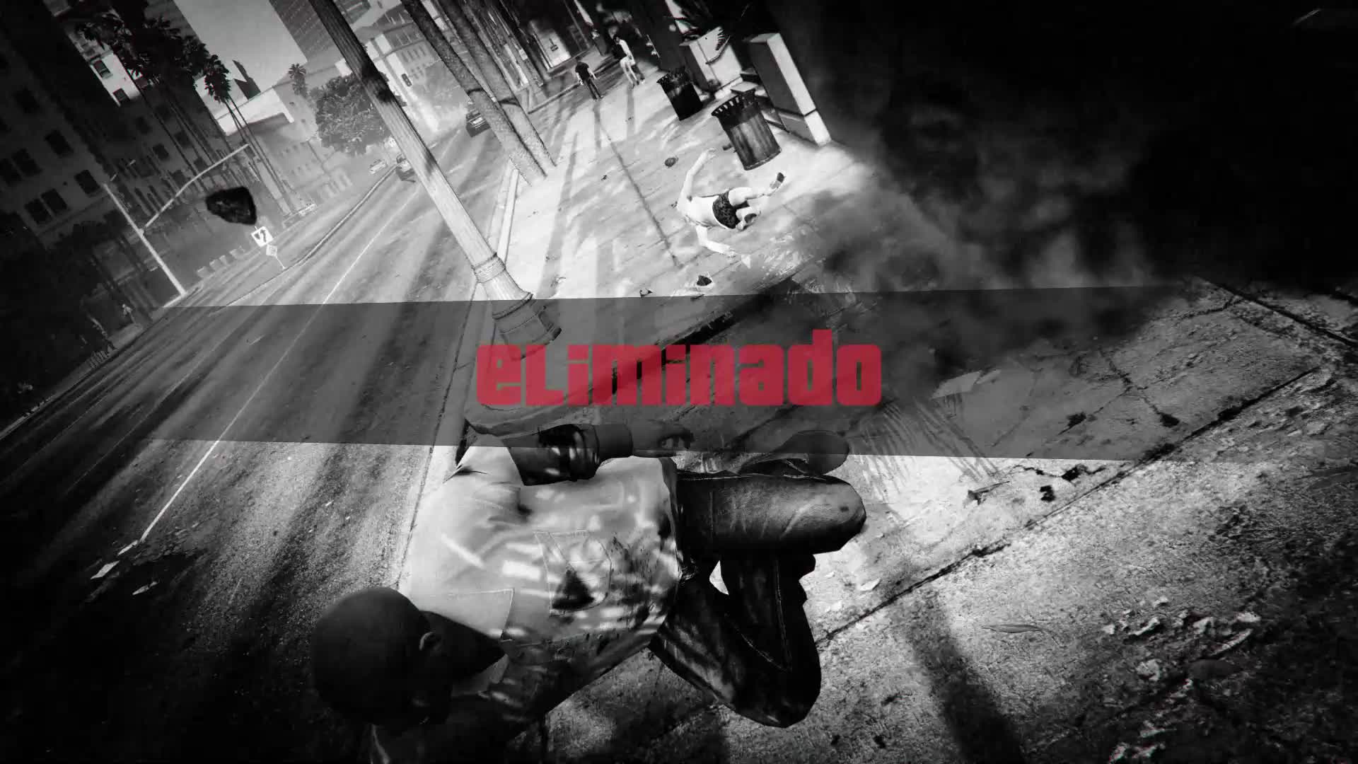 Jugando GTA 5 como todo un loquillo =D