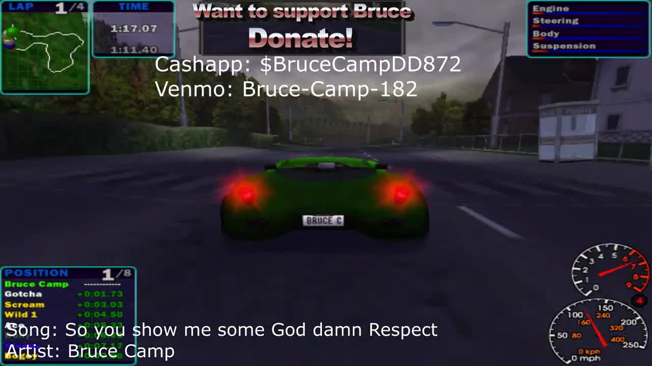 So you show me some God damn respect