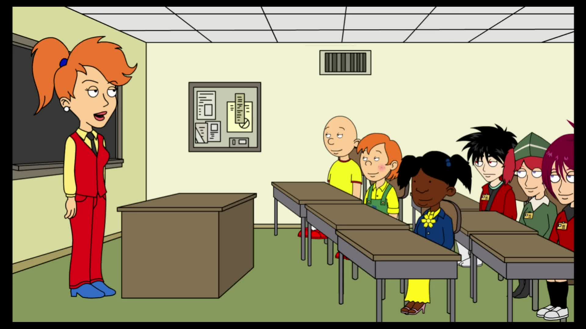 Shinn Asuka brings a X-Rated Movie to School/Gets Expelled/Grounded