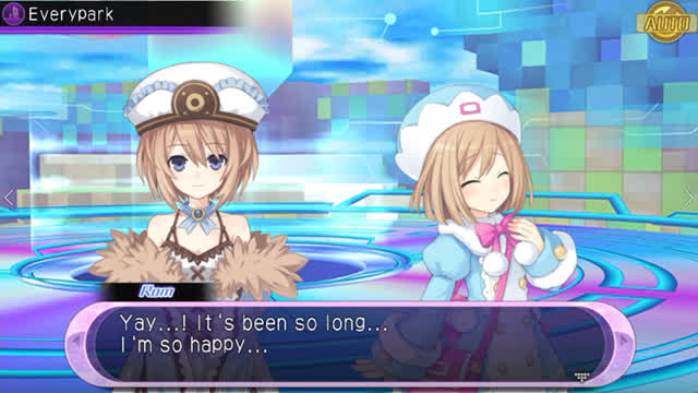 Hyperdimension Neptunia U Action Unleashed - 27. Ch.3 Quest Cutscene - Blanc And Rom Only