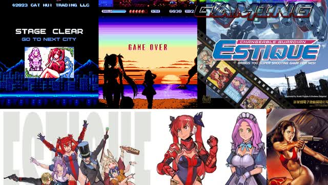 Action Extreme Gaming 2025 - Changeable Guardian ESTIQUE (Nes Homebrew Indie Shoot'em up) [Demo]