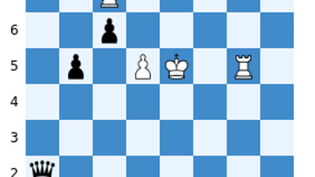 Chess study by Peter S. Krug