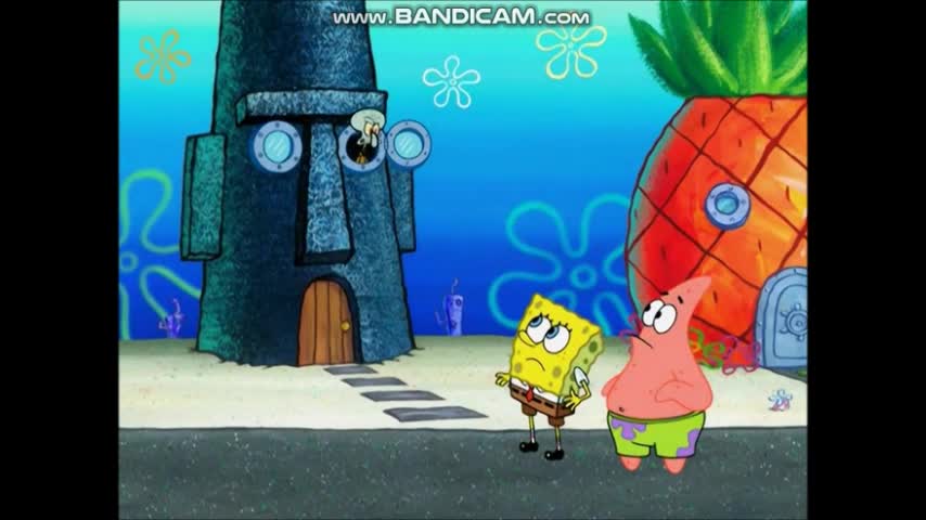 EricVierthaler92 Cusses At Sandy For Not Letting SpongeBob & Patrick Come With Her To Camp