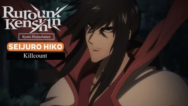 Rurouni Kenshin: Kyoto Disturbance (2025) Episode 15 Killcount