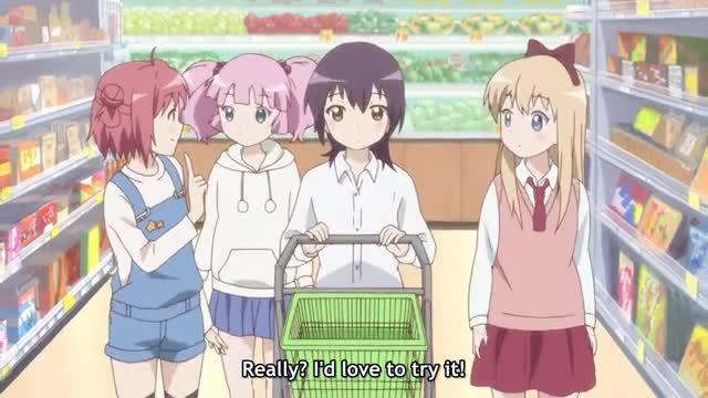 YuruYuri S01S03 You Wanna Come Visit?!...Yeah, Let's Go!