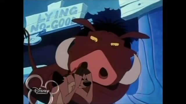 Pumbaa Says Timon's Name Has Been Cleared But They're Not Free Since They Now Escaped Jail illegally