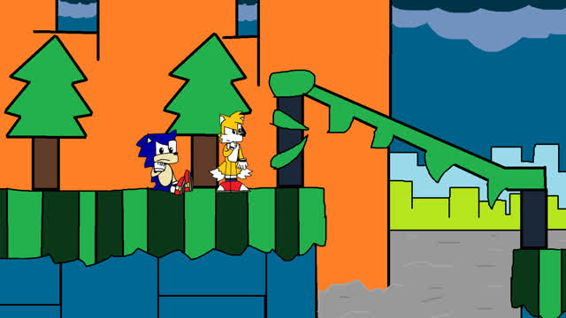 Sonic The Hedgehog 2 (1992) Hill Top Zone