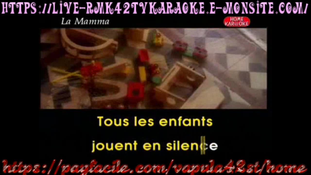 Charles Aznavour   La mamma   Karaoke rmk42tvkaraoke 