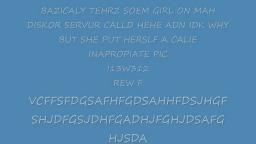 RELY INAPROPIET USER ON DISKROD!!!!!!!!!!!!!!!!!